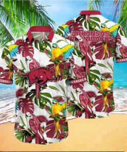 NCATropical Birds And Palm Leaves Beach Lovers Gift hawaiian shirt