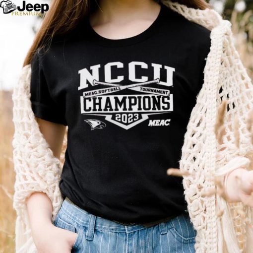 NCCU 2023 MEAC Softball Tournament Champions Shirt