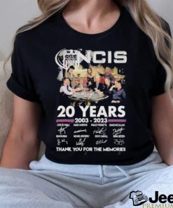 NCIS 20 Years Of 2003 – 2023 Thank You For The Memories T Shirt