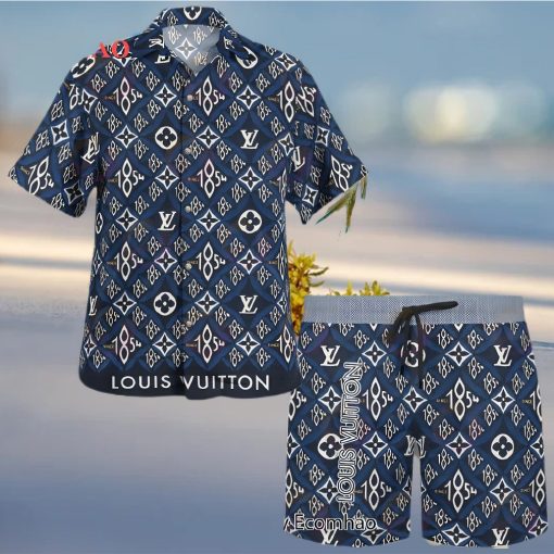 NEW Louis Vuitton Since 1854 Hawaiian Shirt & Beach Shorts