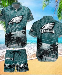 NFL 1 Philadelphia Eagles Tropical Combo Hawaiian And Short
