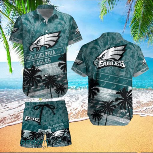 NFL 1 Philadelphia Eagles Tropical Combo Hawaiian And Short