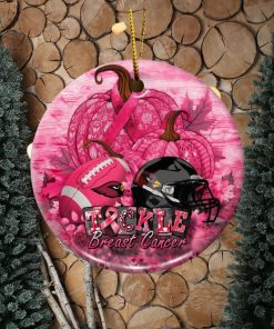 NFL Arizona Cardinals Breast Cancer And Sport Team Ceramic Ornament