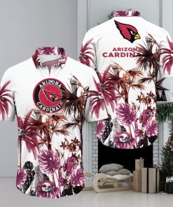 NFL Arizona Cardinals Hawaii Shirt Palm Tree Aloha Shirt For Fans