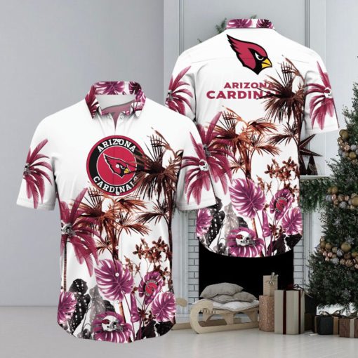 NFL Arizona Cardinals Hawaii Shirt Palm Tree Aloha Shirt For Fans