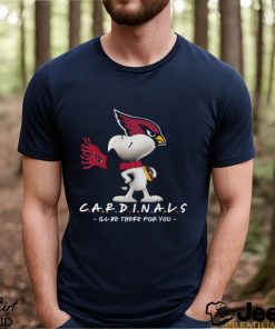 NFL Arizona Cardinals T Shirt Snoopy I’ll Be There For You