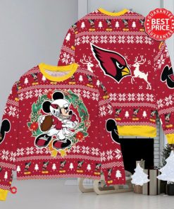 NFL Arizona Cardinals x Mickey Mouse Christ Ugly Sweater