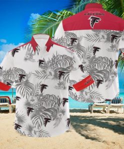 NFL Atlanta Falcons 3D Flowers Leaf Hawaiian Shirt Summer Hot Gift For Fans