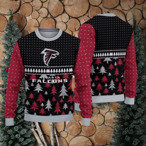 NFL Atlanta Falcons Christmas Pattern Sport Christmas Ugly Sweater 3D