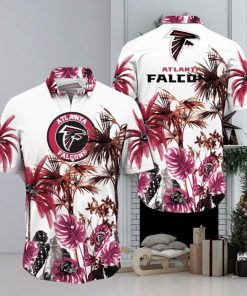NFL Atlanta Falcons Hawaii Shirt Palm Tree Aloha Shirt For Fans