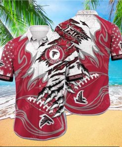 NFL Atlanta Falcons Hawaiian Shirt Beach Gift For Dad hawaiian shirt