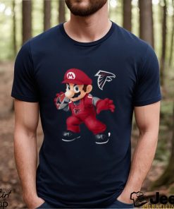 NFL Atlanta Falcons T Shirt Print Mario Nfl Tshirt Mario For Fans