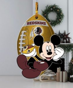 NFL Atlanta Falcons Xmas Tree Decorations Mickey Disney Custom Name Christmas Ornament