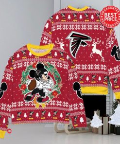 NFL Atlanta Falcons x Mickey Mouse Christ Ugly Sweater