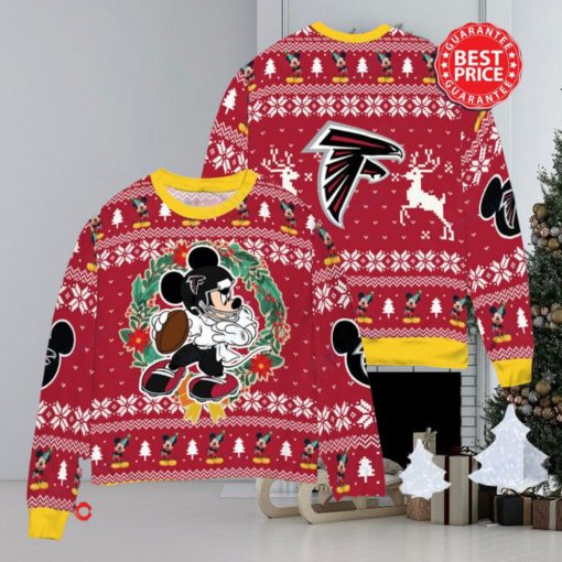 NFL Atlanta Falcons x Mickey Mouse Christ Ugly Sweater