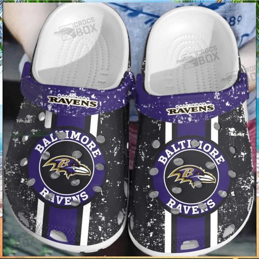 NFL Baltimore Ravens Game Day Crocs