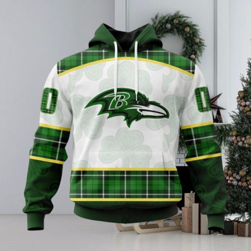 NFL Baltimore Ravens Special Design For St. Patrick Day Hoodie