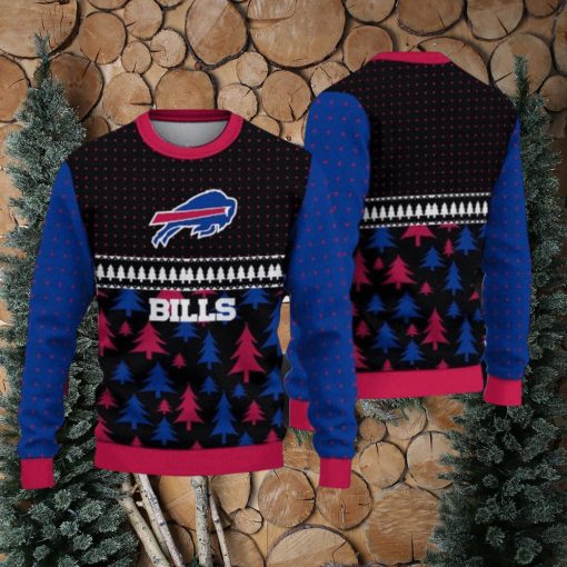 NFL Buffalo Bills Christmas Pattern Sport Christmas Ugly Sweater 3D