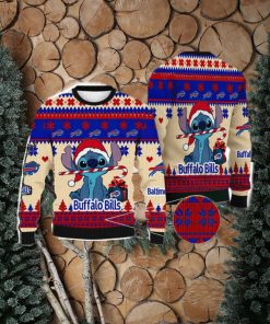 NFL Buffalo Bills Cute Stitch Christmas Gift Ugly Christmas Sweater