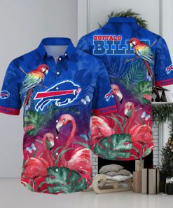 NFL Buffalo Bills Hawaii Shirt Flamingo And Flower Aloha Shirt