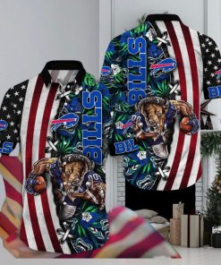 NFL Buffalo Bills Hawaii Shirt Mascot Aloha Summer Shirt