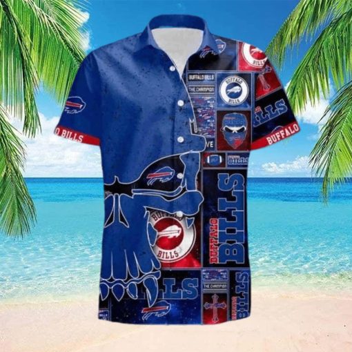 NFL Buffalo Bills Hawaiian Shirt Aloha Shirt Tropical Flower