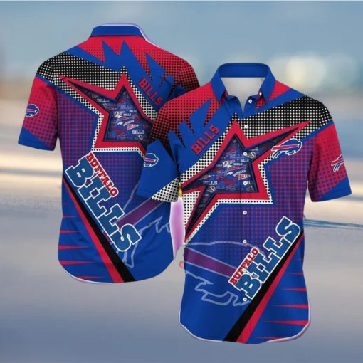 NFL Buffalo Bills Hawaiian Shirt Beach Gift For Dad