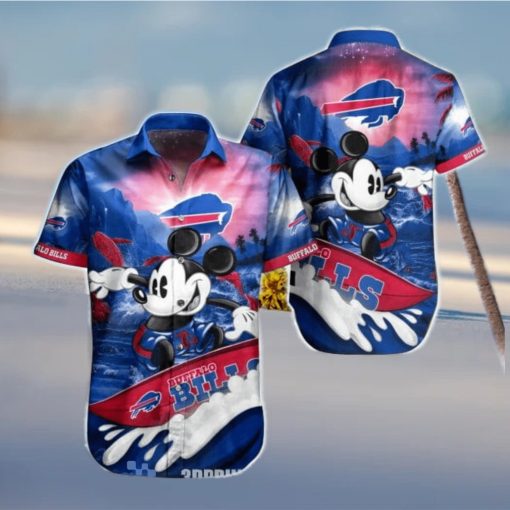 NFL Buffalo Bills Hawaiian Shirt Mickey Summer