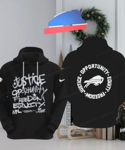 NFL Buffalo Bills Justice Opportunity Equity Freedom Hoodie