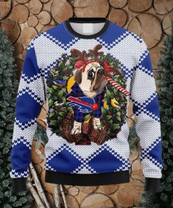 NFL Buffalo Bills Pub Dog Christmas Ugly 3D Sweater For Men And Women Gift Ugly Christmas