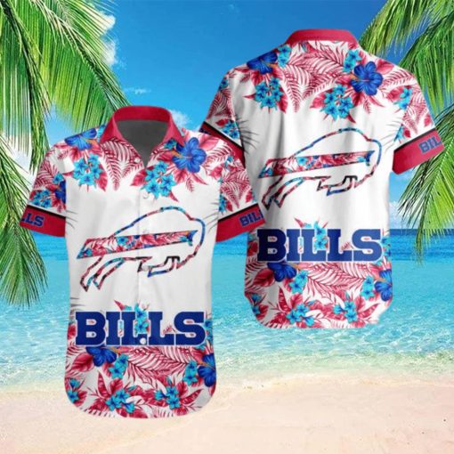 NFL Buffalo Bills Special Floral Hawaiian Button Shirt