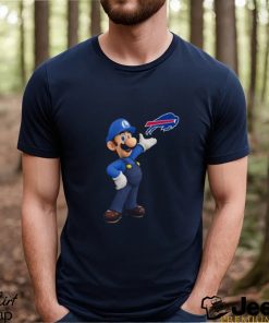 NFL Buffalo Bills T Shirt Print Mario Nfl Tshirt Mario For Fans