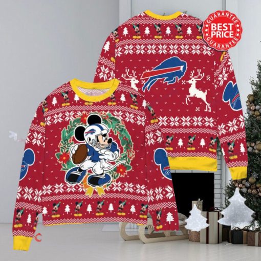 NFL Buffalo Bills x Mickey Mouse Christ Ugly Sweater