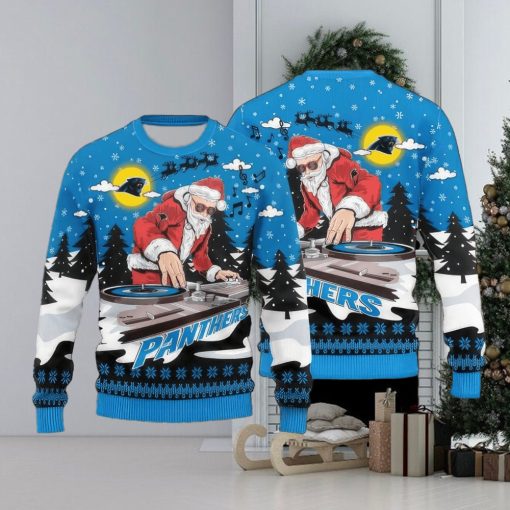 NFL Carolina Panthers Christmas 3D Cosy Knitted Sweater For Fans