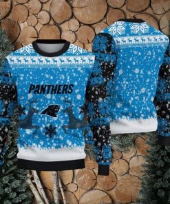 NFL Carolina Panthers Christmas Sport Christmas Ugly Sweater 3D