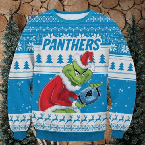 NFL Carolina Panthers Grinch Christmas Ugly Christmas Sweaters