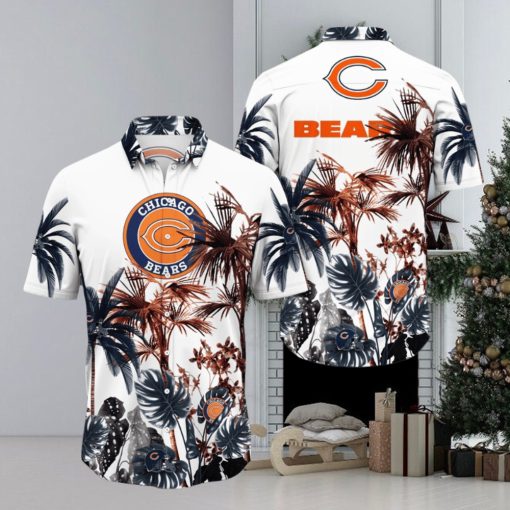 NFL Chicago Bears Hawaii Shirt Palm Tree Aloha Shirt For Fans