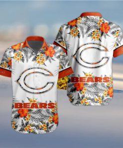 NFL Chicago Bears Hawaiian Shirt Special Floral Tropical Team Spirit