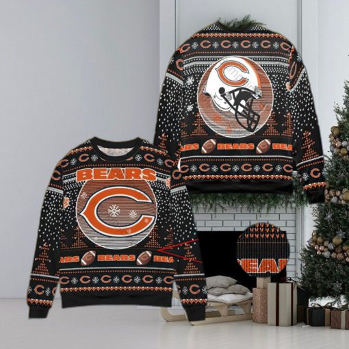 NFL Chicago Bears Nativity Ugly Xmas Sweater For Men Women