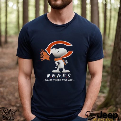 NFL Chicago Bears T Shirt Snoopy I’ll Be There For You