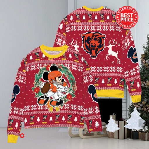 NFL Chicago Bears x Mickey Mouse Christ Ugly Sweater