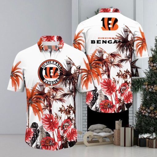 NFL Cincinnati Bengals Hawaii Shirt Palm Tree Aloha Shirt For Fans