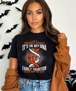 NFL Cincinnati Bengals It’s in my DNA family tradition passed down for years shirt