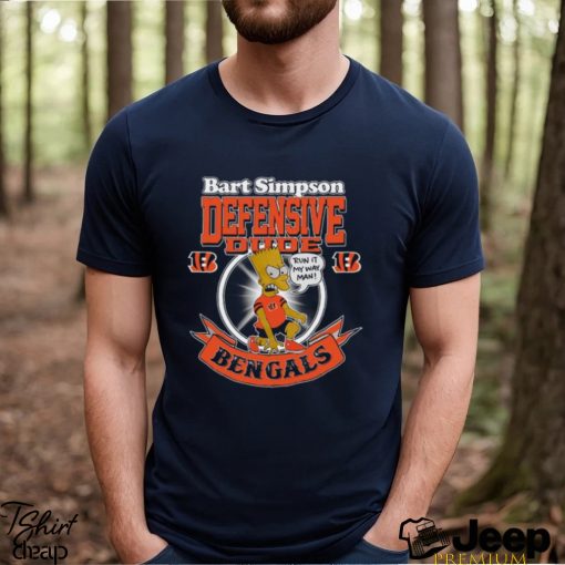 NFL Cincinnati Bengals T Shirt Print Simpsons Nfl Simpsons Tshirt For Fans