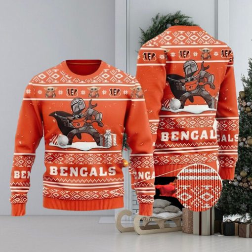 NFL Cincinnati Bengals Ugly Christmas Sweater AOP Comfort