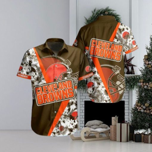 NFL Cleveland Browns Hawaiian Shirt Style Summer Trending