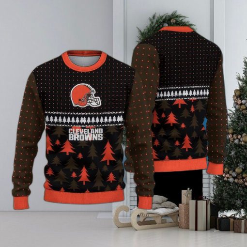 NFL Cleveland Browns Outwear Ugly Xmas Sweater For Men Women