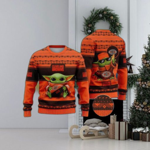 NFL Cleveland Browns Warmth Ugly Xmas Sweater For Men Women