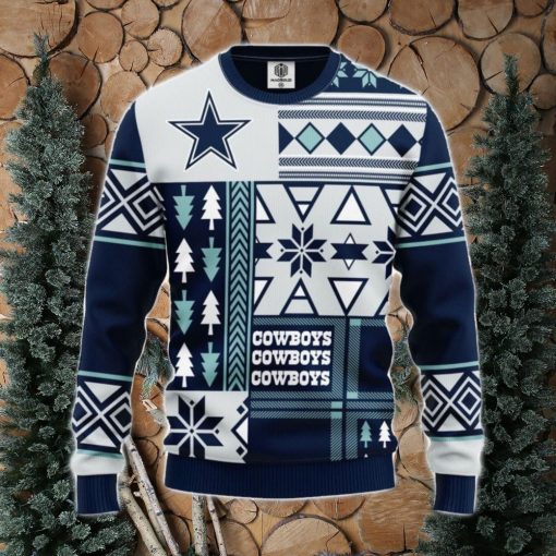 NFL Dallas Cowboys Limited Edition 3D Sweater Christmas Gift For Sport Big Fans