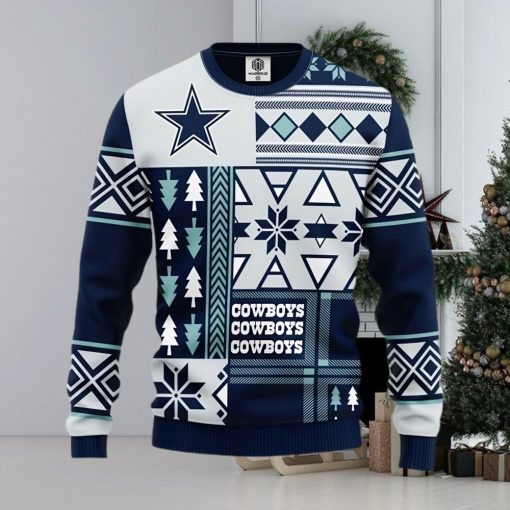 NFL Dallas Cowboys New Season Fun Ugly Christmas 3D Sweater